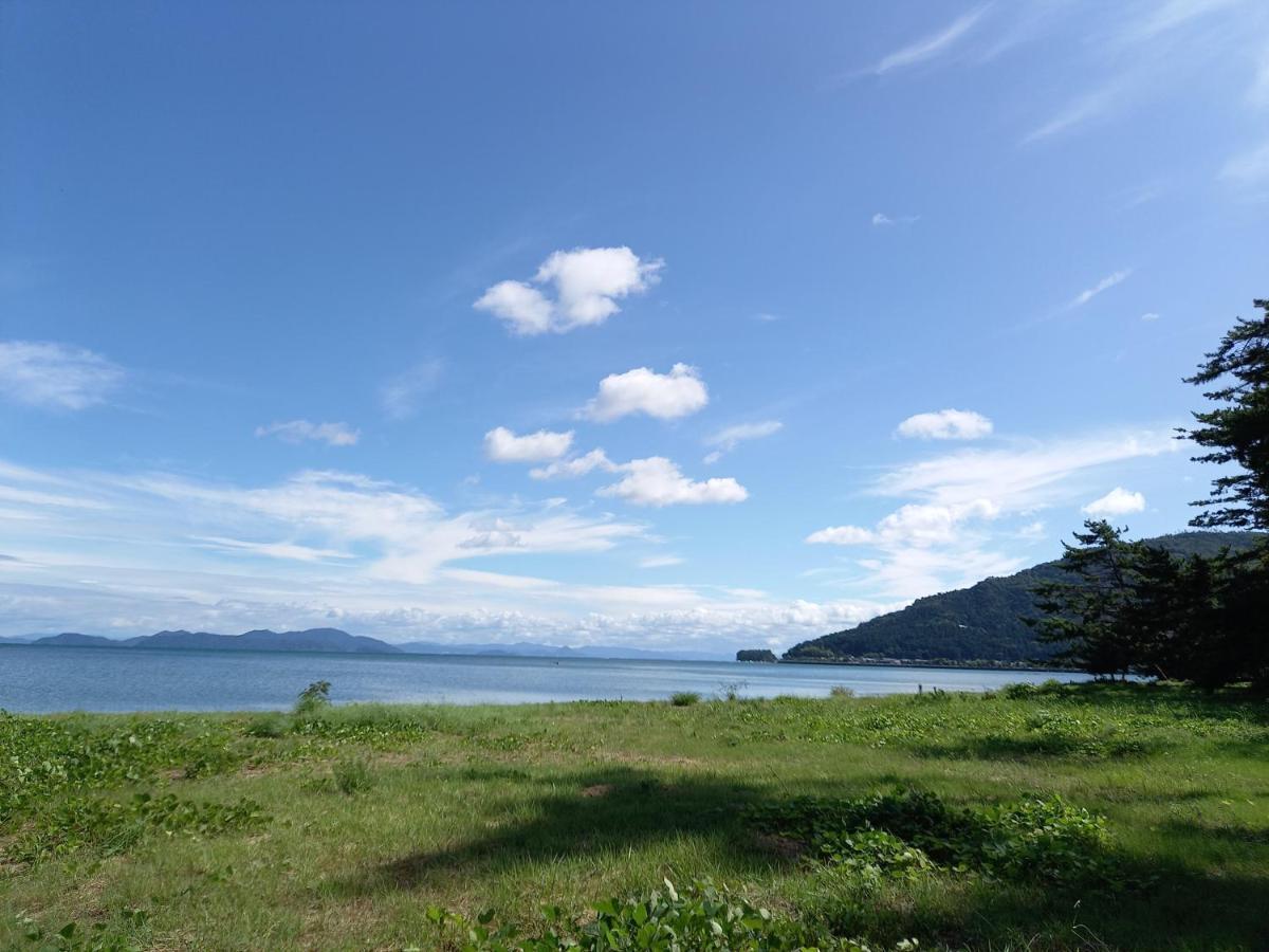 臨湖 荘 Villa Takashima Bagian luar foto